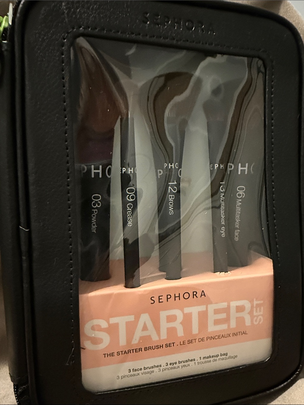NWT - Sephora Make Up Brush Starter Kit